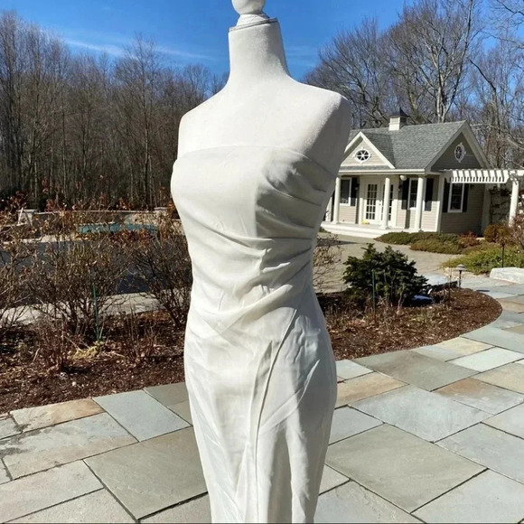 NWT Anthropologie BHLDN Sachin + Babi Hilma Wedding Wide Leg Jumpsuit White - Picture 6 of 12